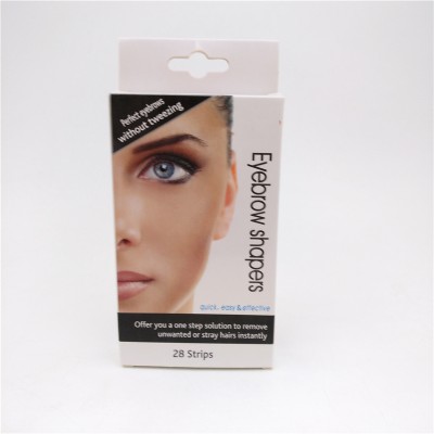 beauty eyebrow shapers sticker without tweezing hair