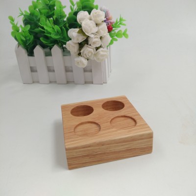 Excellent quality compressed facial mask square wooden box for carry for hotel for SPA