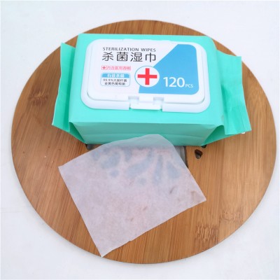 120pcs sterilization wet wipes for antiseptic cleaning