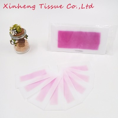 Thick Colorful With Different Perfume Non-woven Depilation Waxing Paper