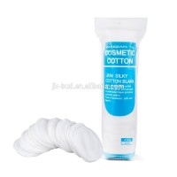 Disposable makeup remove cotton pads facial rounds in paper box cotton tissue