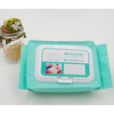 120pcs massage Makeup Remover Facial Cleansing Wet Wipe for beauty makeup